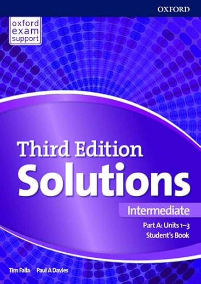 Solutions: Intermediate: Student's Book A Units 1-3