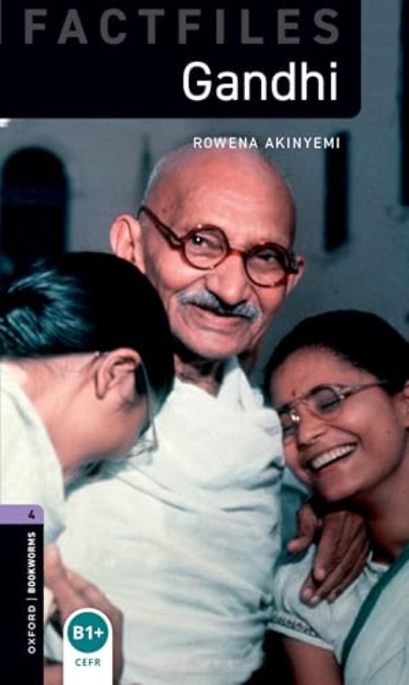 Oxford Bookworms Library Factfiles: Level 4: Gandhi Audio Pack