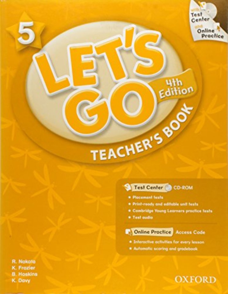Let's Go: 5: Teacher's Book With Test Center Pack
