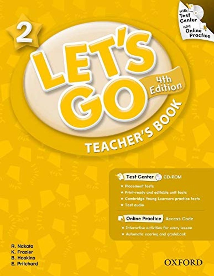 Let's Go: 2: Teacher's Book With Test Center Pack