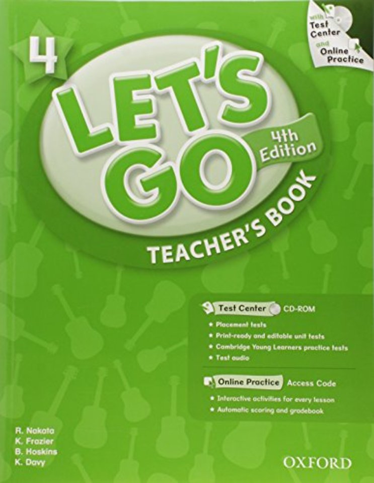 Let's Go: 4: Teacher's Book With Test Center Pack