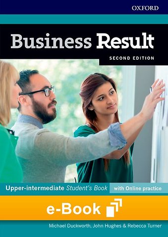 Business Result Upper-Intermediate Student's Book e-Book