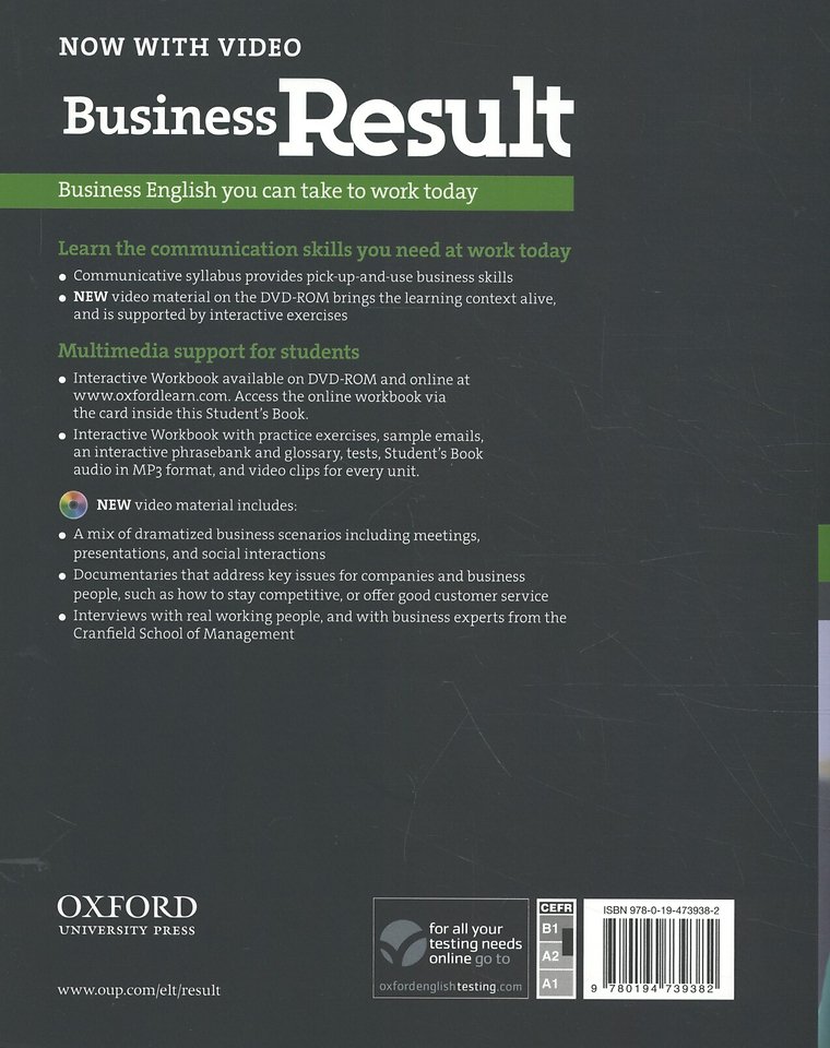 Business Result: Pre-Intermediate Student's Book