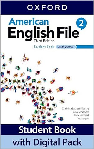 American English File: Level 2: Student Book with Digital Pack