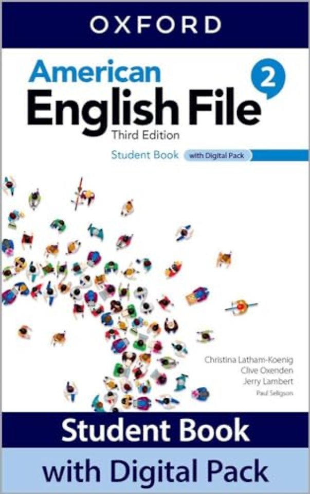 American English File: Level 2: Student Book with Digital Pack