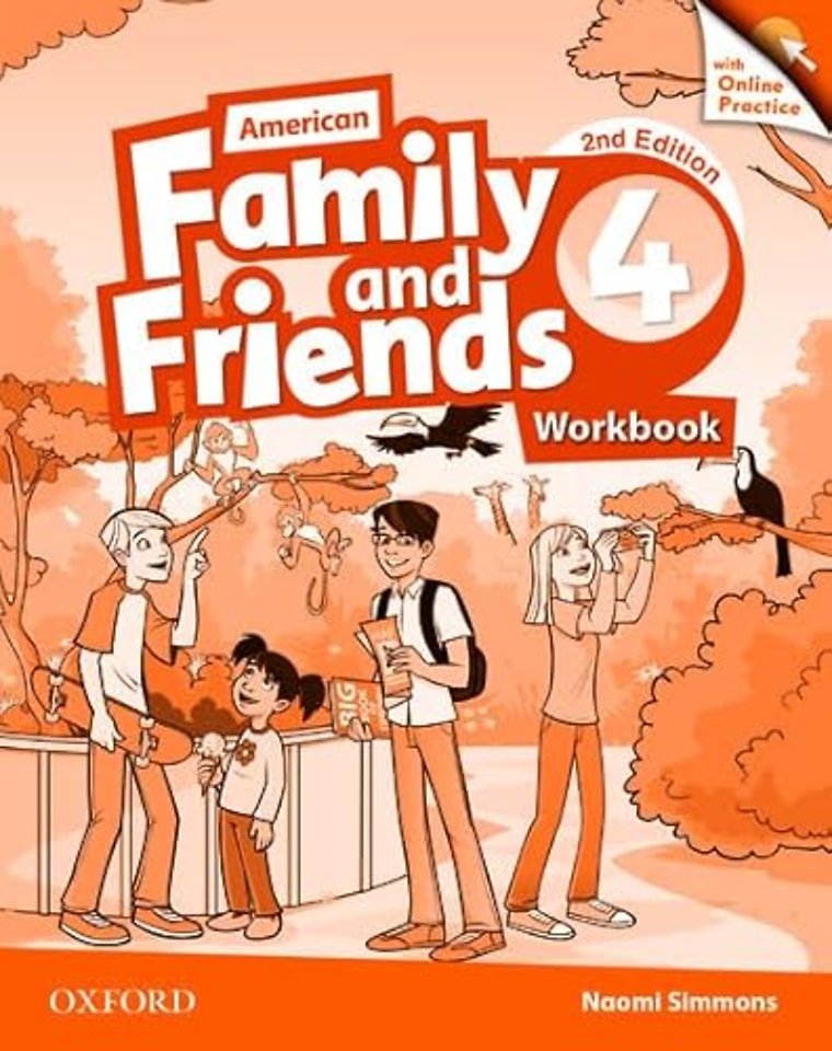 American Family and Friends: Level Four: Workbook with Online Practice