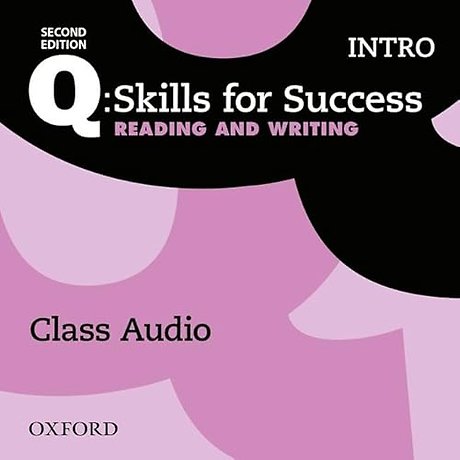 Q: Skills for Success: Intro Level: Reading & Writing Class Audio CD (x1)