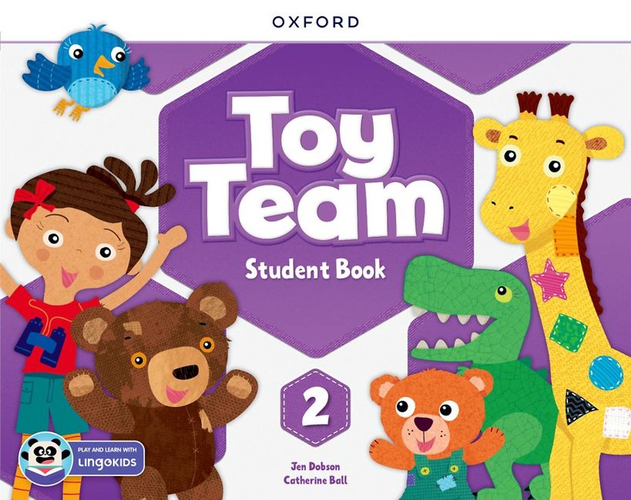 Toy Team: Level 2: Student Book with Lingokids™ app