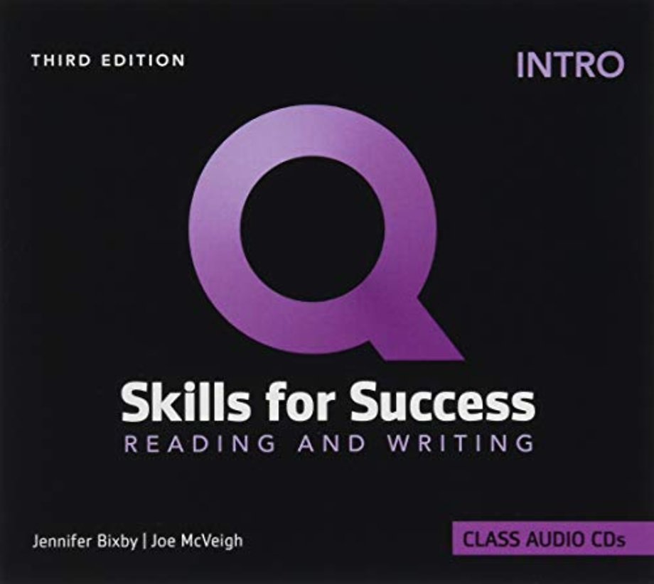 Q: Skills for Success: Intro Level: Reading and Writing Audio CDs