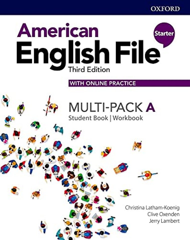 American English File: Starter: Student Book/Workbook Multi-Pack A with Online Practice