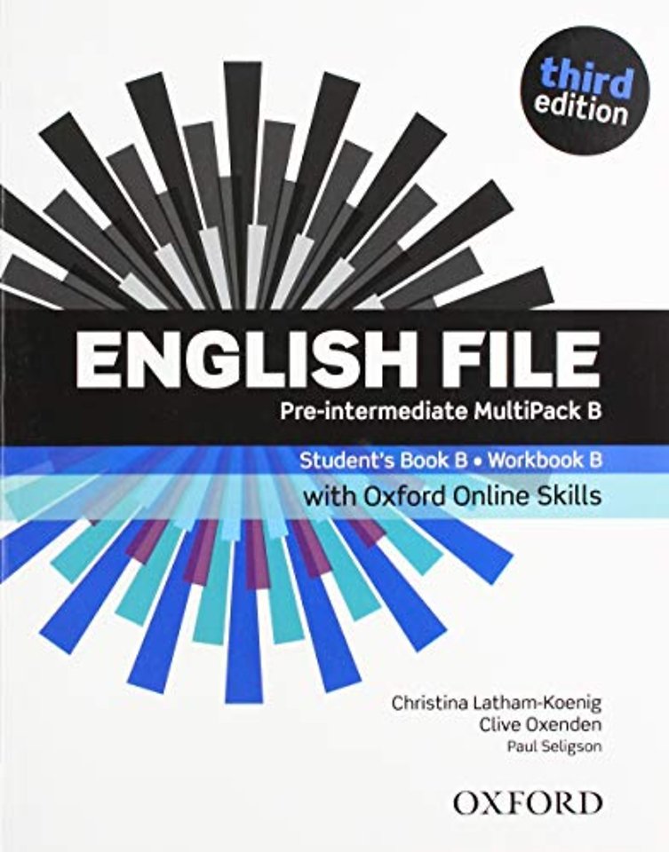 English File: Pre-Intermediate: Student's Book/Workbook MultiPack B with Oxford Online Skills