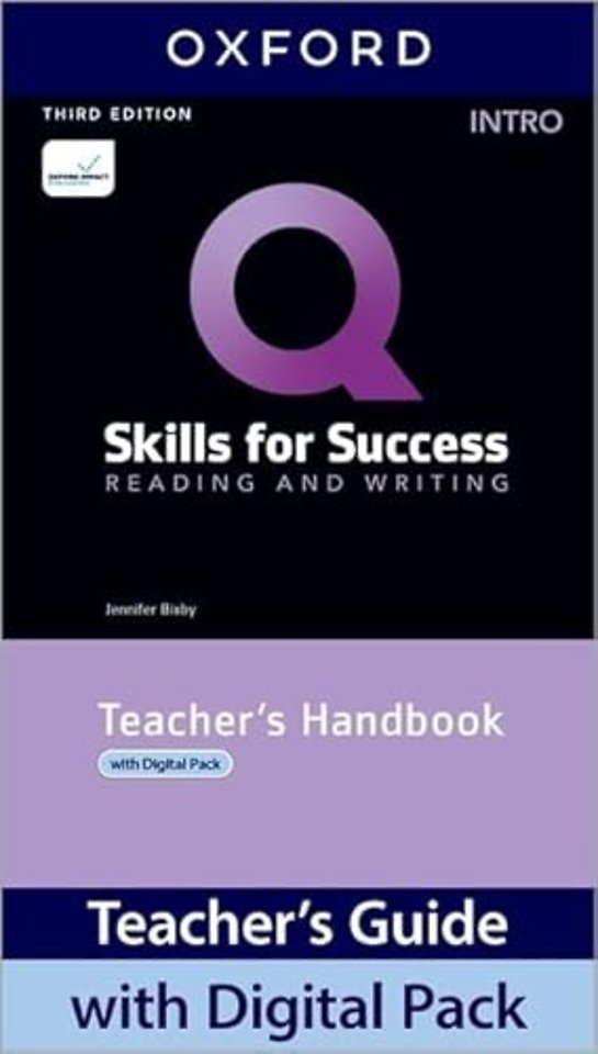 Q: Skills for Success: Intro Level: Reading and Writing Teacher's Handbook with Teacher's Access Card