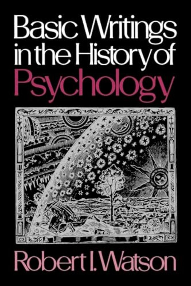 Basic Writings in the History of Psychology