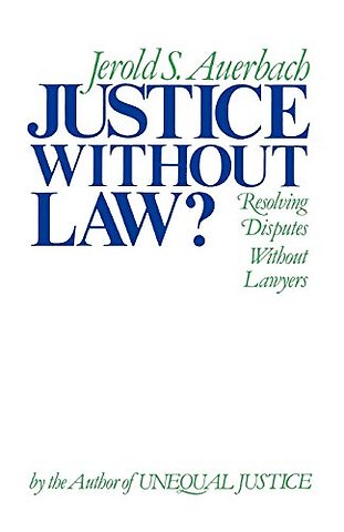 Justice without Law