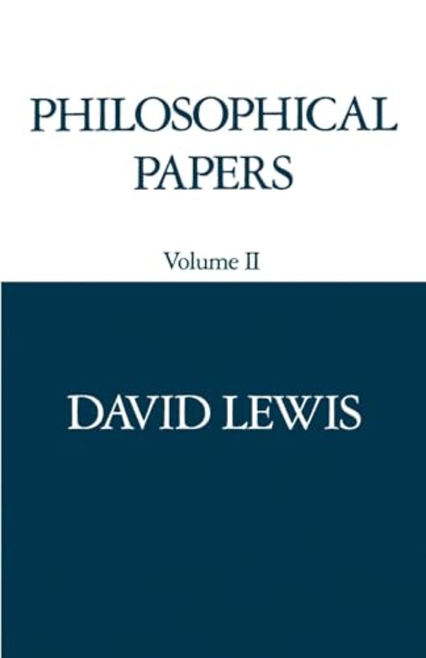 Philosophical Papers: Volume II