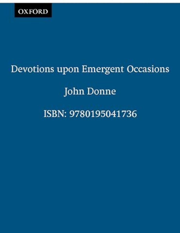 Devotions upon Emergent Occasions