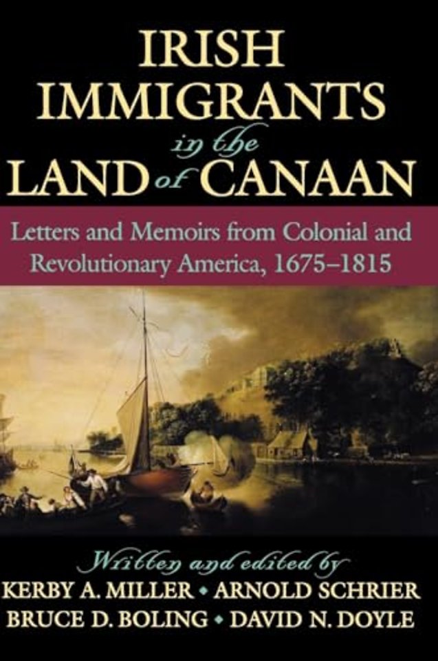 Irish Immigrants in the Land of Canaan