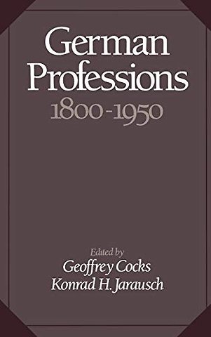 German Professions, 1800-1950