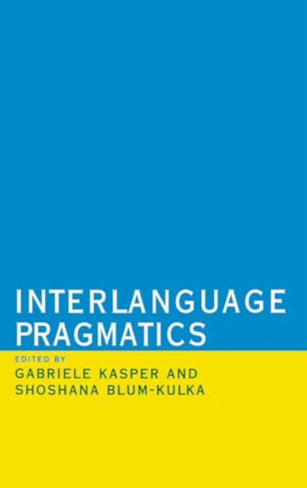 Interlanguage Pragmatics