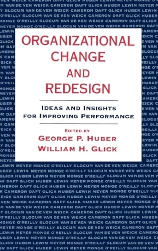 Organizational Change and Redesign