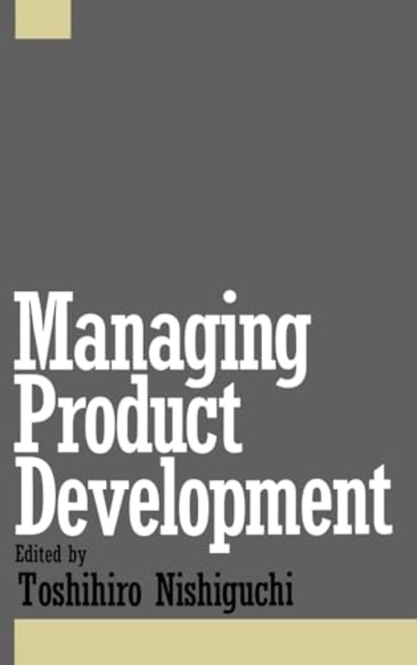 Managing Product Development
