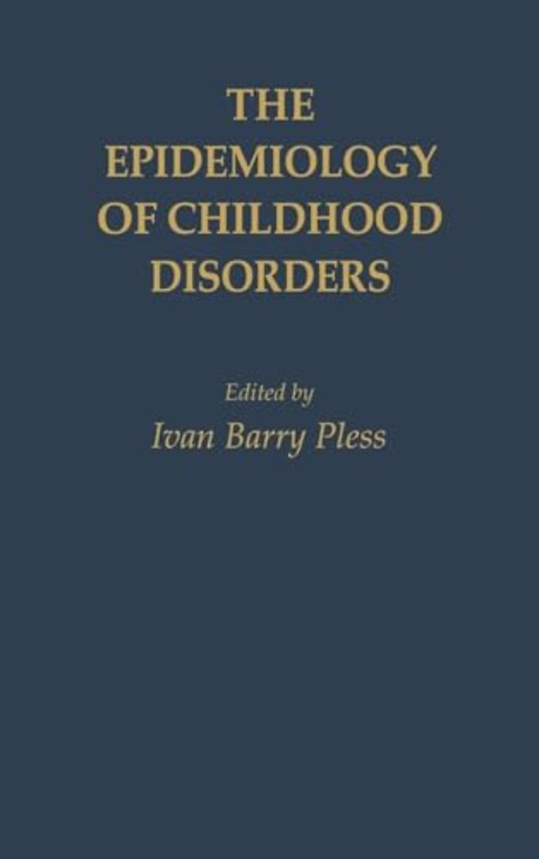 The Epidemiology of Childhood Disorders