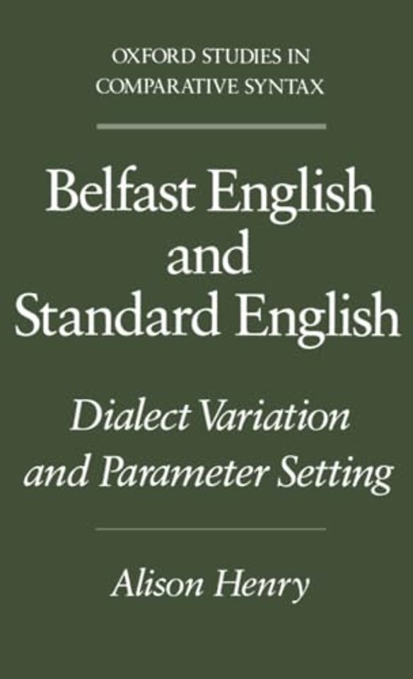Belfast English and Standard English