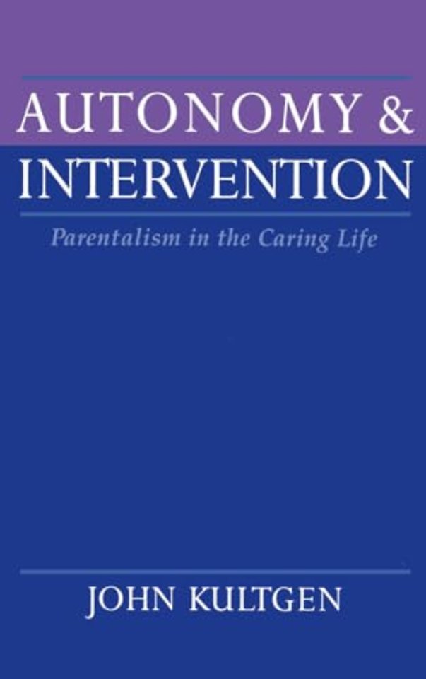 Autonomy and Intervention