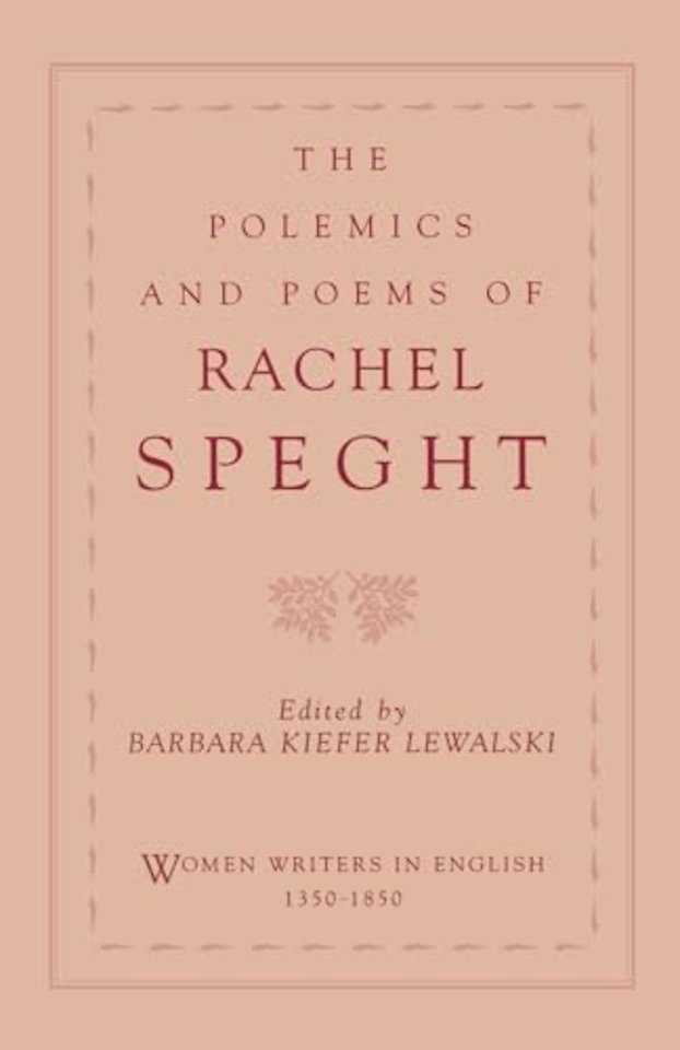 The Polemics of Rachel Speght