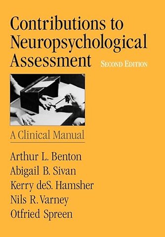 Contributions to Neuropsychological Assessment
