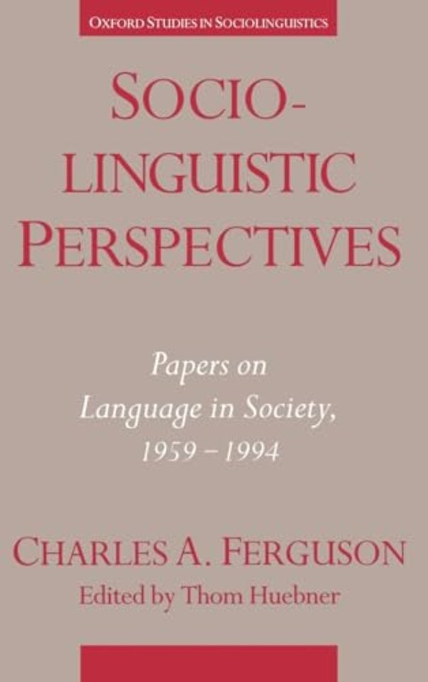 Sociolinguistic Perspectives