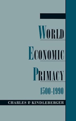 World Economic Primacy: 1500 to 1990
