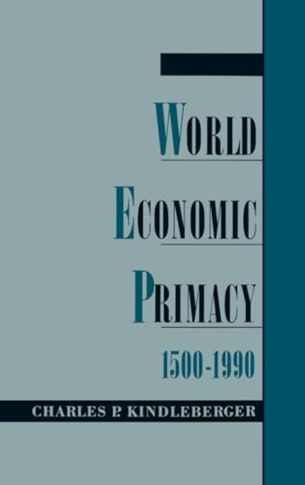 World Economic Primacy: 1500 to 1990