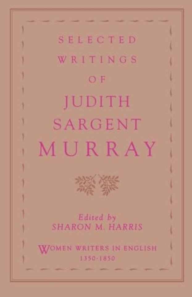 Selected Writings of Judith Sargent Murray