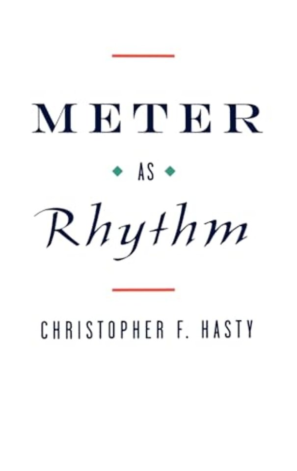 Meter as Rhythm
