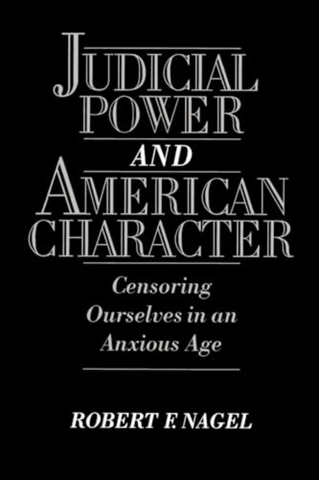 Judicial Power and American Character