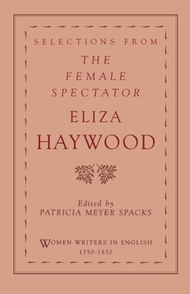 Selections from The Female Spectator