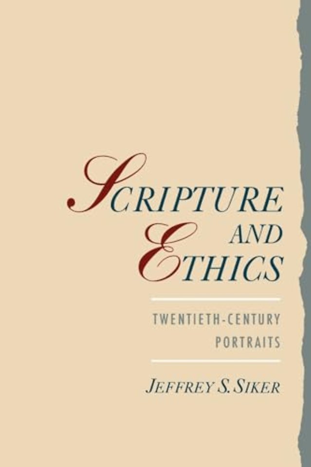 Scripture and Ethics