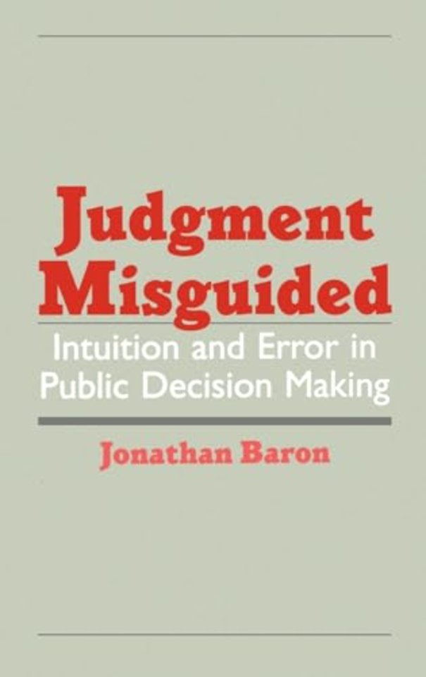 Judgment Misguided