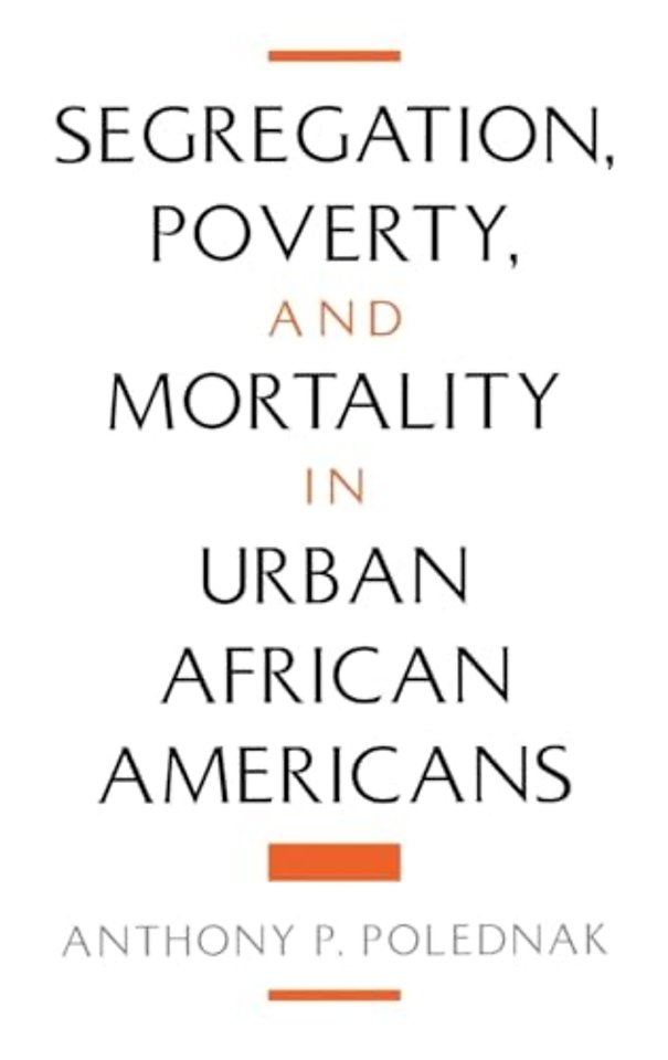 Segregation, Poverty, and Morality in Urban African Americans
