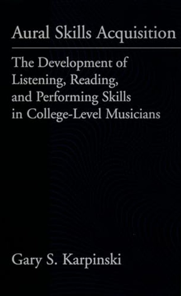 Aural Skills Acquisition