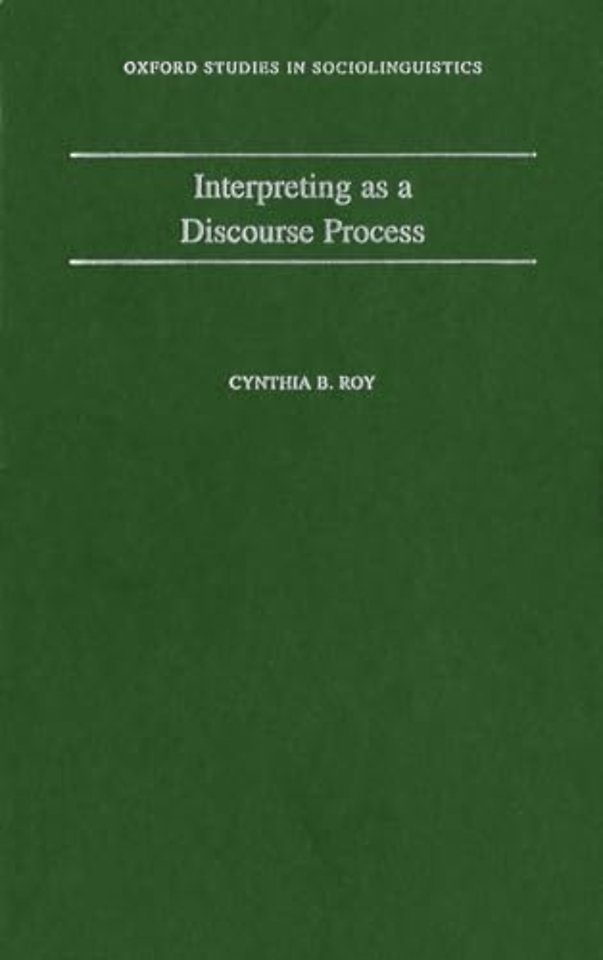 Interpreting as a Discourse Process