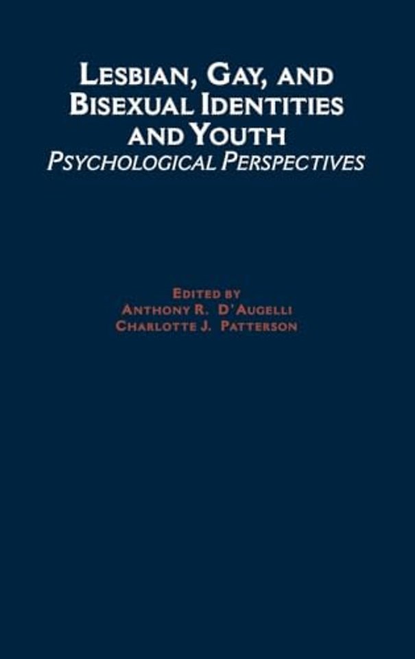 Lesbian, Gay, and Bisexual Identities and Youth