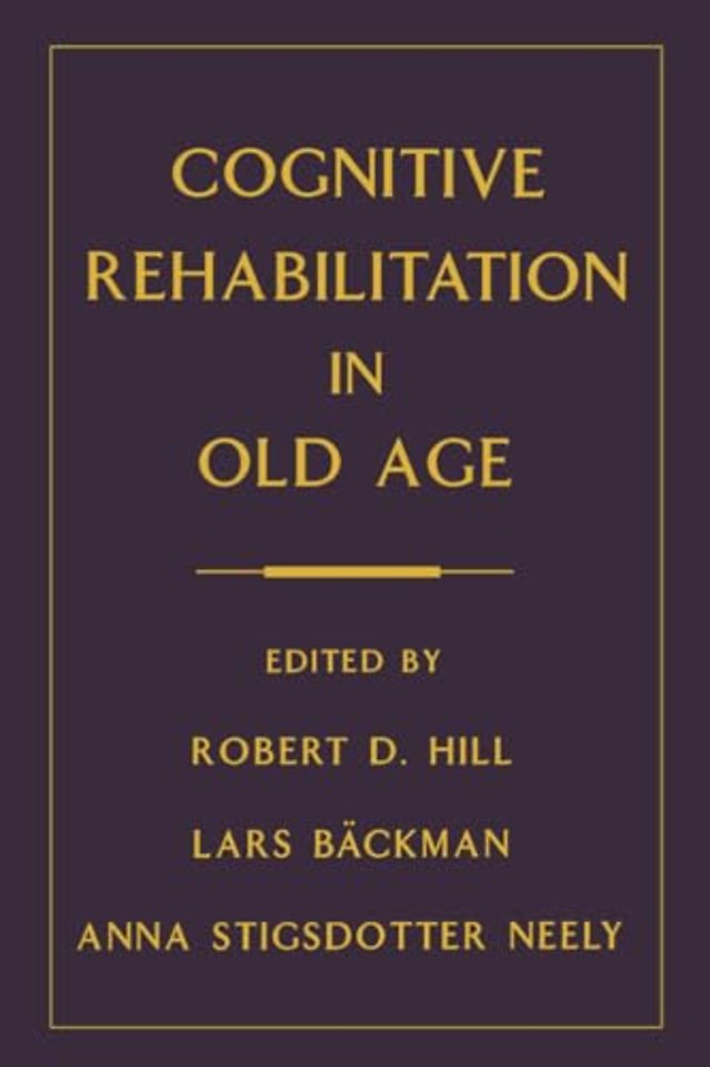 Cognitive Rehabilitation in Old Age