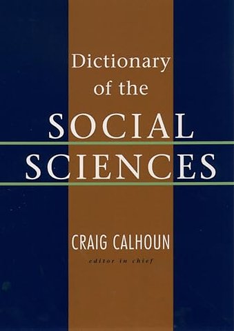 Dictionary of the Social Sciences