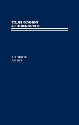Solute Movement in the Rhizosphere