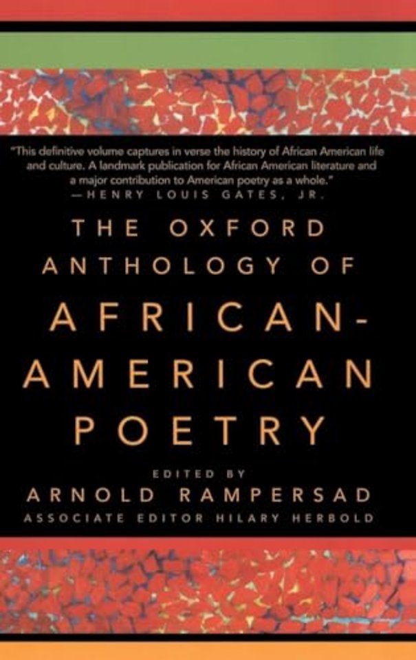 The Oxford Anthology of African-American Poetry