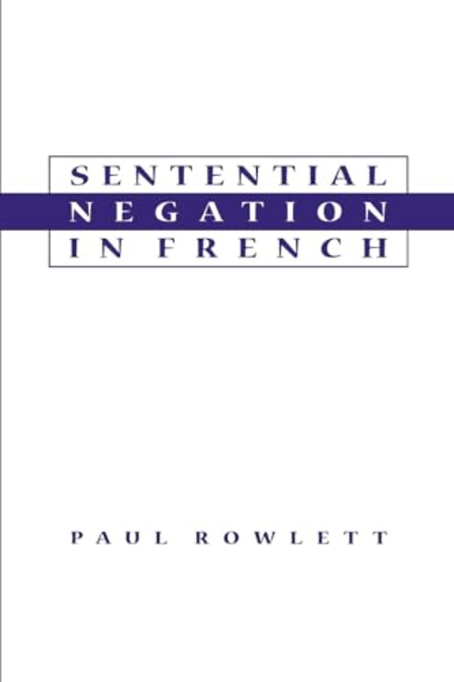 Sentential Negation in French