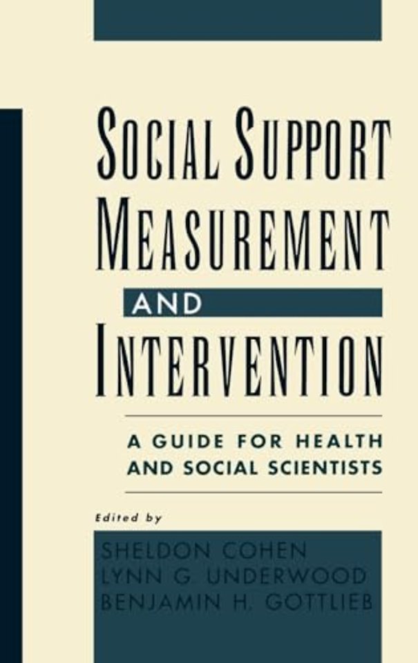 Social Support Measurement and Intervention