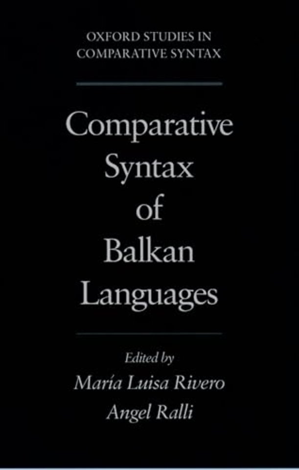 Comparative Syntax of Balkan Languages